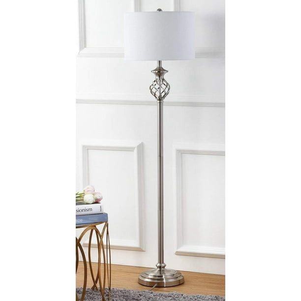Safavieh Lighting Collection Sophia Nickel 59.75-inch Floor Lamp Safavieh Lighting Collection Sophia Nickel 59.75-inch Floor Lamp
