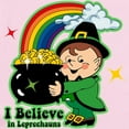 thumbnail image 2 of CafePress - Believe In Leprechauns Infant Bodysuit - Baby Light Bodysuit, Size Newborn - 24 Months, 2 of 4
