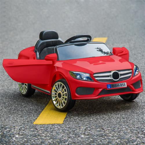 12V Kids Ride On Racing Car, Remote Control Electric Car