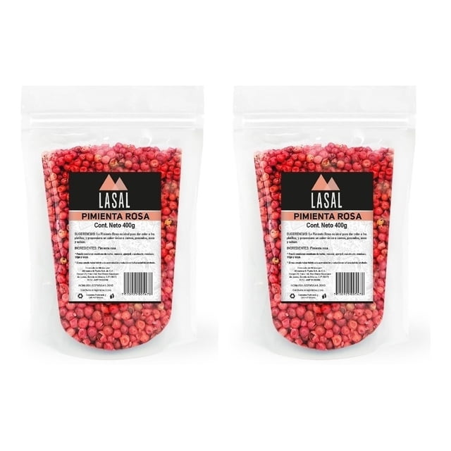 Pimienta Rosa 400 Gramos 2 Piezas