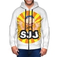 thumbnail image 6 of Lsque Sml Jeffy for Mens Full-zip Hoodie, Zip-up Pullover Hooded Sweatshirt, Kangaroo Pocket Hoodie Ideal for Daily Wear, Travel, and Home-3X-Large, 6 of 8