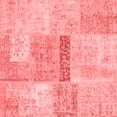 thumbnail image 1 of Ahgly Company Indoor Square Patchwork Red Transitional Area Rugs, 5' Square, 1 of 4