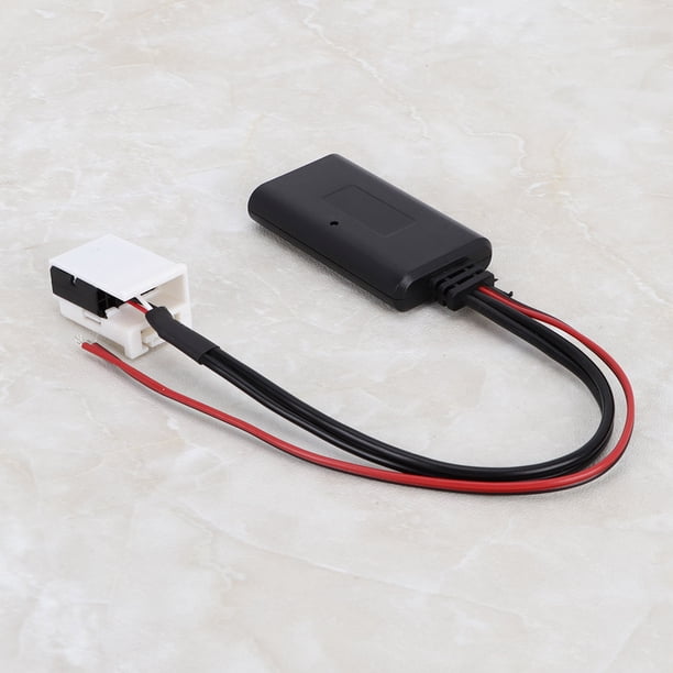 Cable adaptador de radio, módulo Bluetooth de 12 pines, cable adaptador estéreo inalámbrico, cable auxiliar, diseño de clase mundial