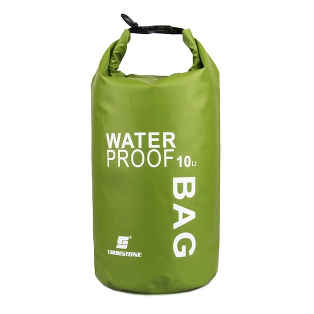 DQrwqpou Natación Impermeable Saco Seco Almacenamiento Senderismo Barco Verde 5 Uds.