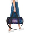thumbnail image 6 of Fuzoiu Planets Stars And Galaxies1 Print Travel Bag, Large Capacity Travel Bag, Sports Gym Bag, Travel Duffel Bag, Weekender Overnight Bag for Women and Man, 6 of 6