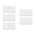thumbnail image 2 of 10 almohadillas de repuesto para unidad TENS, parches de electrodos rectangulares reutilizables para electroterapia, estimulador muscular, apertura de 2,0 mm/0,078 pulgadas., 2 of 14