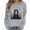 Gray Sweatshirts, variant on Jsaierl Halloween Sweatshirts for Women Spooky Graphic Pullovers Soft Loose Fit Crewneck Long Sleeve Shirt Tops Halloween Clothes, Sizes S-2XL