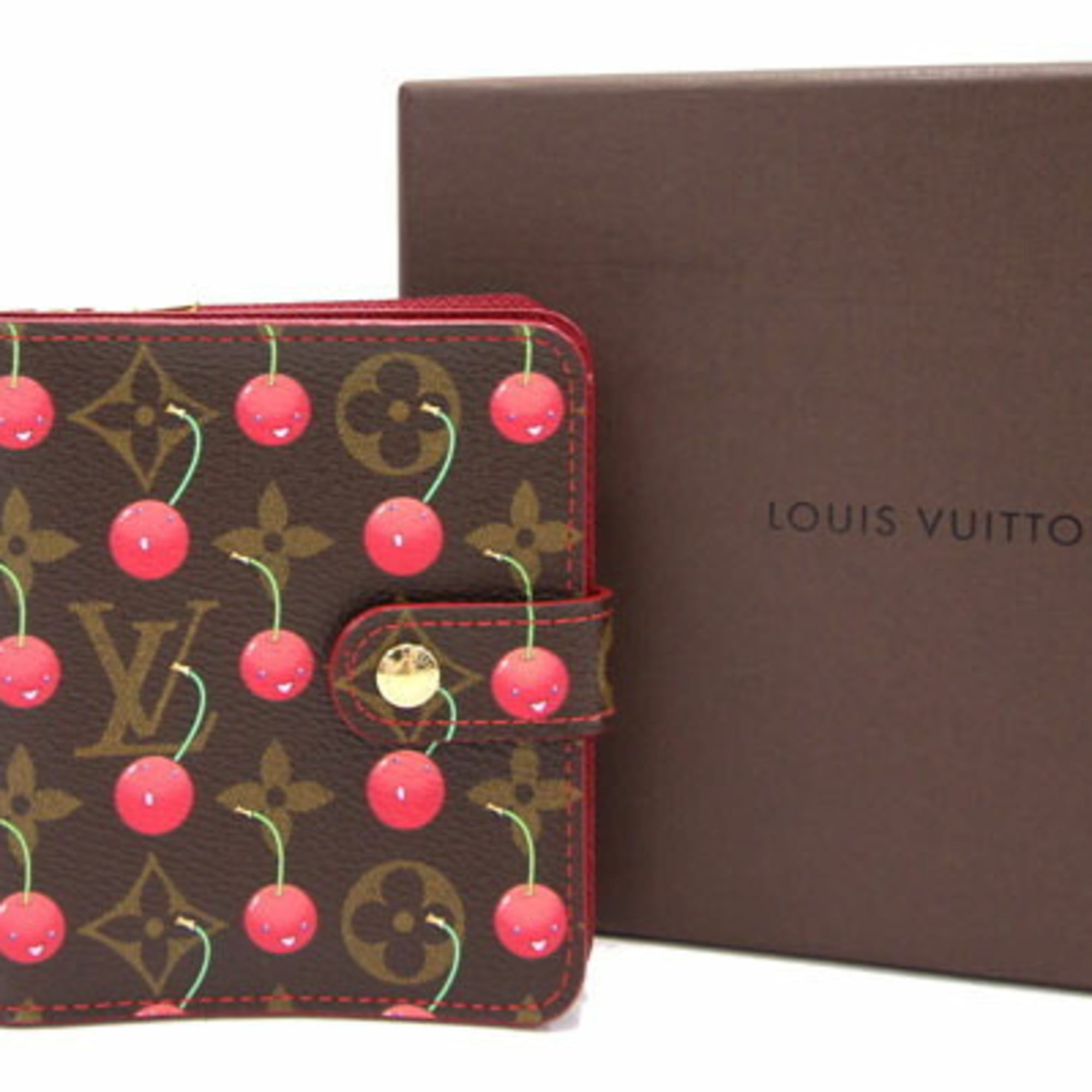 Louis Vuitton Wallet Monogram Cherry Takashi Murakami M95005 from