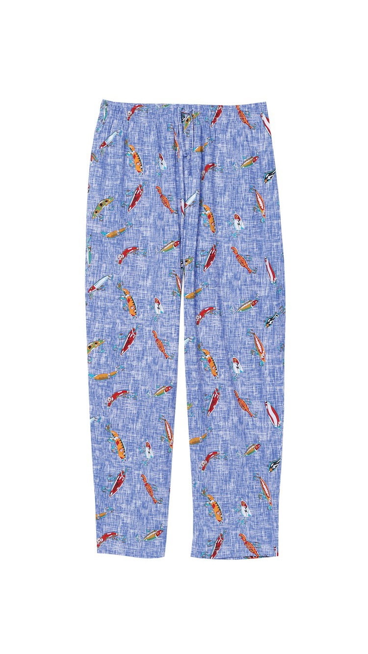 Unisex Adult Fishing Lures Lounge Pants 