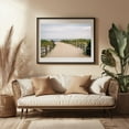 thumbnail image 3 of Dune Path, Ocean City 02 - Ocean City New Jersey Photography Beach Coastal Nature Seaside Boardwalk Landscape Summer Black Framed Wall Art Print 20 x 30 inches, 3 of 4