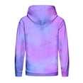 thumbnail image 7 of Mercatoo Teen Girls Cute Tie Dye Hoodies Fleece Warm Oversized Pullover Sweatshirts Kids Gradient Color Cotton Hoodie Clothes, 7 of 7
