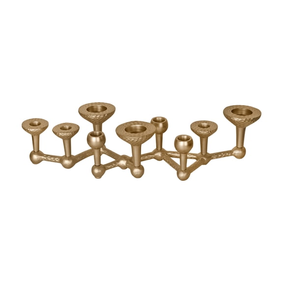De Kulture Works Candleabra Ideal Home Decor 19 x 4 x 6.5 LWH inches