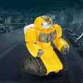 thumbnail image 4 of TIMIFIS Press Barrow Children Press Forward Robot Can Be Rotated 0-3 Years Old Children's Educational Early Learning Crawling Toy Car Car Model, 4 of 6