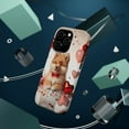 thumbnail image 3 of DistinctInk Tough Case for Apple iPhone 13 PRO (6.1" Screen), Compatible with MagSafe Charging - Valentine's Day Finnish Spitz Puppy, 3 of 6