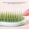 thumbnail image 4 of Hair Brush Banana Leaf Long Hair Shape Comb for Household Massage with Special Air Cushion Design for Women, 4 of 6