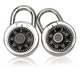 thumbnail image 1 of 2pcs Candado De Combinacion Lock L26s50ngb 50mm Locker. Xtellar Color Negro, 1 of 4
