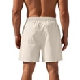 thumbnail image 6 of BRANROY Mens Athletic Casual Beach Shorts - Drawstring Short Pants for Men, Ideal for Running, Gym Workouts, and Beach Relaxation,Beige L, 6 of 7