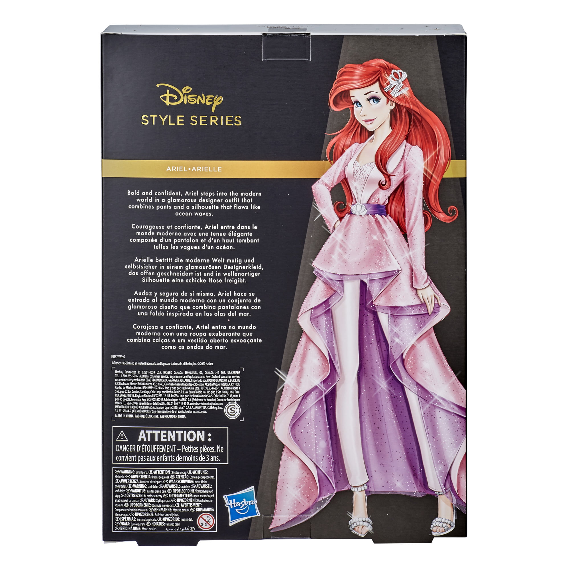 Disney Princess Style Series 07 Ariel, Includes Shoes and Accessory -  