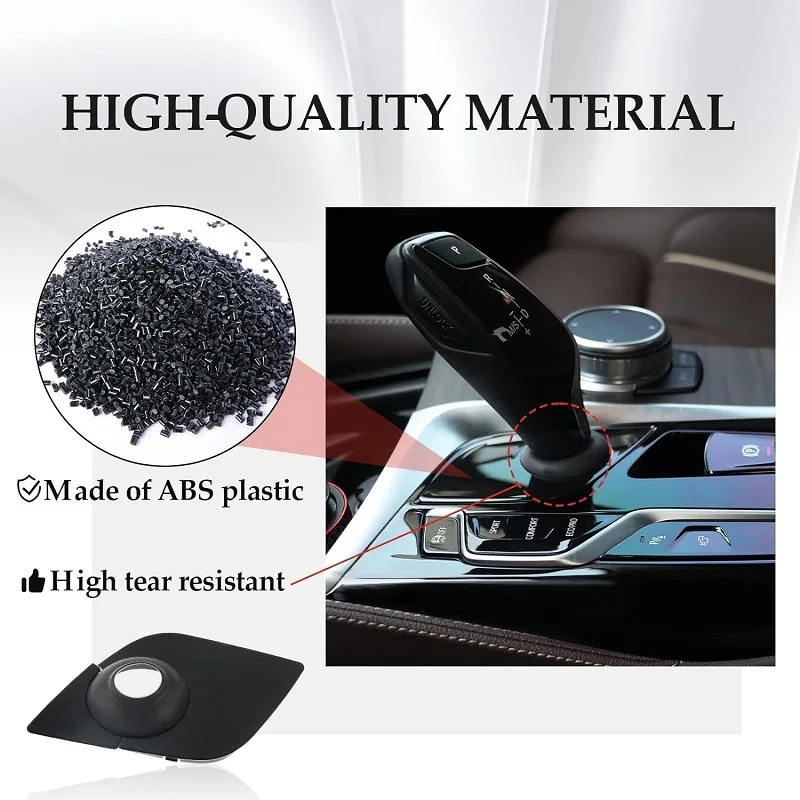 Car Console Gear Shifter Trim Cover Dustproof  Bezel Shift Box Panel Interior Dust Cap For BMW 5 6 Series G30 G38 G32 525i 530i