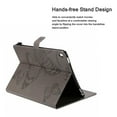 thumbnail image 5 of Dteck Folio Case For iPad Pro 9.7 inch, Lightweight Embossed Butterfly PU Leather Flip Stand Case Cover with Card/Stlylus Holder,Gray, 5 of 7
