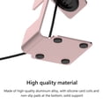 thumbnail image 4 of Smart Watch Dock Holder Silicone Card Coil for Xiaomi Mi Band 8 (Silver), 4 of 10