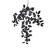 thumbnail image 2 of Adorno de pared verde artificial, adorno de pared con flores de plástico, decoración de pared verde artificial, arte de pared con plantas de hojas grandes, decoración fácil para el hogar,, 2 of 8