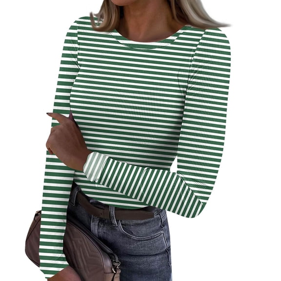 Womens Long Sleeve Shirts 2026 Dressy Blouses Casual Fashion Loose Shirts Chic Spring Fall Pullover