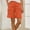 Orange, variant on Cute Shorts for Women Button High Rise Bermuda Shorts Flat Front with Pockets Solid Shorts for Womens