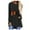 Black, variant on Christmas Tops for Women Long Sleeve T Shirts Fall Print Loose Crewneck Santa Xmas Tees Blouses