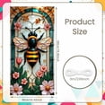 thumbnail image 2 of Colorful Flowers Hummingbird Banner Butterfly Accent Floral Backdrop Spring Vibrant Petals Garden Display for Garden Party Spring Decoration Wedding Backdrop, 2 of 9