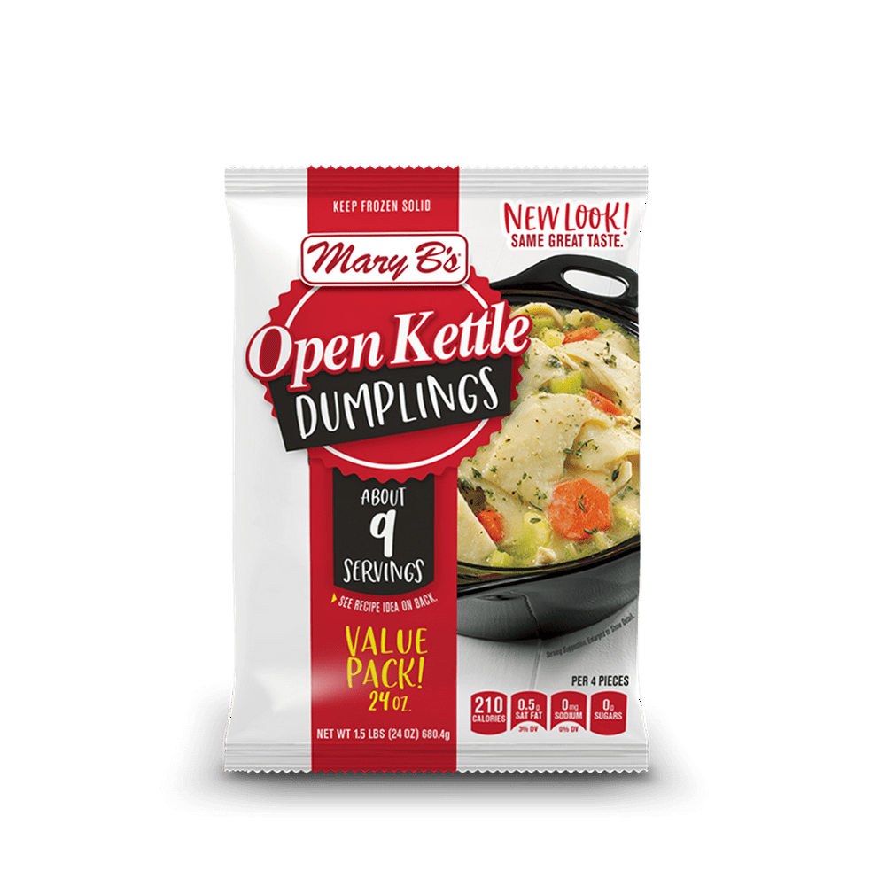 Mary B's® Open Kettle Dumplings 24oz Value Pack