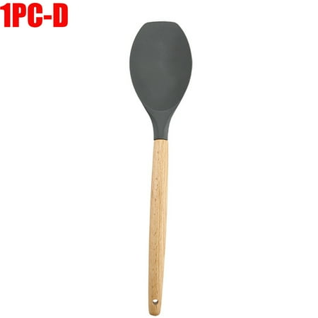 

Silicone Cooking Utensils Cooking Utensils- 1 Silicone Cooking Utensils Set - Silicone Utensils Wood Spatula - Silicone Cooking Utensils Set Cooking - Kitchen Utensils Gadgets