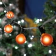 thumbnail image 5 of Novelty Lights Amber/Orange G50 Globe Hanging Outdoor String Light Replacement Bulbs E17 Intermediate Base 7 Watt, 5 of 7