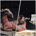 thumbnail image 2 of Shisuyan 1pc Exquisite Purple Clay Craft Adornment Desktop Sheep Scene Ornament, 2 of 9