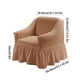 thumbnail image 3 of Funda para Sillón Orejero con Faldón | Tela Seersucker Elástica | Funda Lavable para Sofá de Sala | Protege de Manchas y Derrames | 1 Pieza, 3 of 6