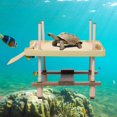 thumbnail image 3 of Amphibian Floating Platform,Reptile Turtle Pier Basking Turtle Leisure Flat Amphibian Basking Platform Quality You Can Trust, 3 of 12