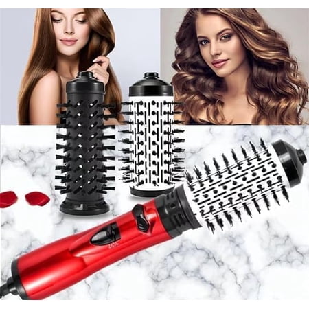 Luampo 3-in-1 Rotating Hair Styler and Dryer - Curls, Straightens, Dries