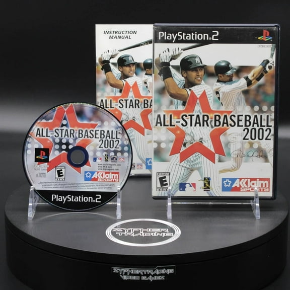 Restored All-Star Baseball 2002 Sony PlayStation 2 PS2 2001 (Refurbished)