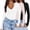 Black/White/Beige, variant on Deep V Neck Shirts for Women Low Cut Long Sleeve Tops Slim Fit Basic Cleavage Tees Deep Plunge Thermal Tshirts Black + Khaki + White