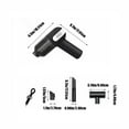 thumbnail image 3 of Cleaning Vacuum Cleaner Portable Car Vacuum Cleaner Lightweight Strong Suction Wet Dry Handheld Vacuum Usb Rechargeable Li- Hand Vacuum for Pet Hair Home Office and Car Black, 3 of 9