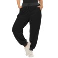 thumbnail image 1 of GRACE & GRANDEUR Pantalon Jogger Harem Décontracté Ample à Cordon de Serrage pour Femmes Grande Taille Yoga, 1 of 3