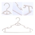 thumbnail image 3 of REGALWOVEN 20 Pack Plastic Non-Slip Hangers, Durable 360-degree Space Saving Clothes Hangers for Clothing, Closet, Blankets, Pants, or Shirts Khaki, 3 of 6