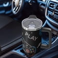 thumbnail image 4 of Video Game Controller Insulated Tumbler with Handle Lid Straw Stainless Steel Travel Mug Coffee Cup Retro Gaming Gift for Men Women Boys Girls, 4 of 5