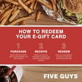 thumbnail image 3 of Five Guys eGift Card [Email Delivery], 3 of 5