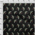 thumbnail image 2 of oneOone Cotton Silk Fabric Swallow Bird Embroidery Print Fabric By The Yard 42 Inch Wide, 2 of 4