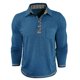 thumbnail image 3 of Blusa y camisa de manga larga con cuello vuelto para hombre, informal, a la moda, de color liso, transpirable, de manga larga, con cuello vuelto, de poliéster., 3 of 5