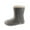 Gray, variant on HAOTAGS Rain Boots for Women, Waterproof Casual Rainy Day Wear Shoes Black 5.5