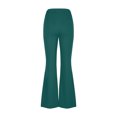 thumbnail image 4 of AherBiu Womens Dress Pants High Waisted Slimming Stretch Flared Pants Double-Breasted Business Work Pants, 4 of 7