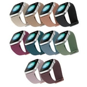 10-pack Woven Elastic Bands for the Apple Watch®, Fits all Apple Watch® Series and Sizes, Unisex
