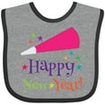 thumbnail image 3 of Inktastic Happy New Year Party Boys or Girls Baby Bib, 3 of 4